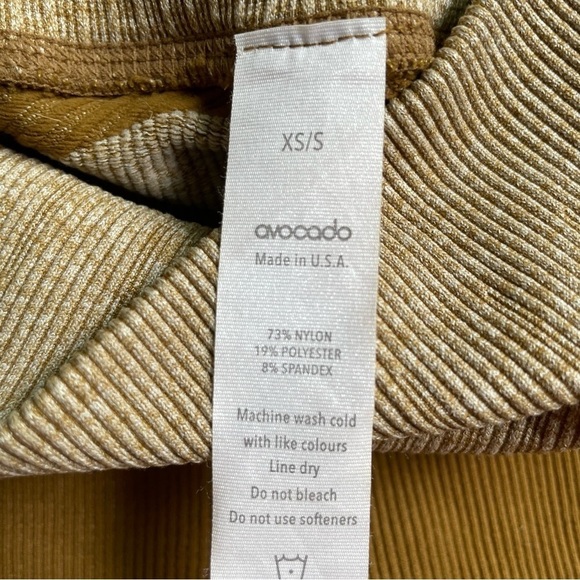 Avocado Valerie Variegated Rib Short - Picture 3 of 8